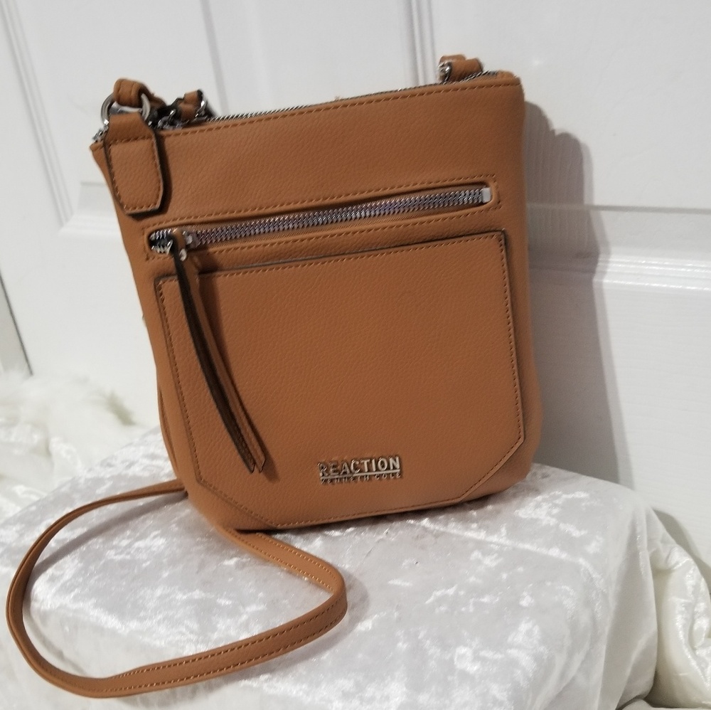 Kenneth Cole Tan Crossbody Purse